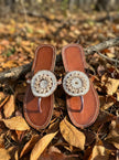 The Uhuru Beaded Cowrie Sandals | Kenya El Yapımı Deniz Kabuklu ve Boncuklu Sandalet