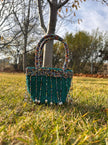 The Asili Beaded Mini Tote | Kenya El Yapımı Cam Boncuk Çanta